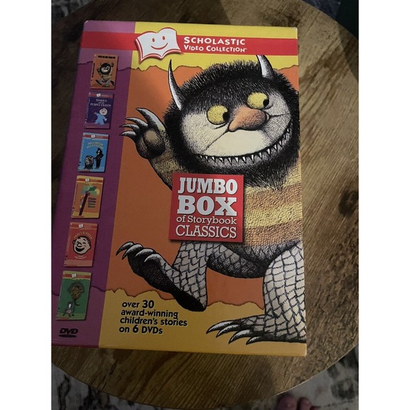 Jumbo Box of Storybook Classics (DVD, 2003, 6-Disc Set) where the wild things Ar - Picture 2 of 4